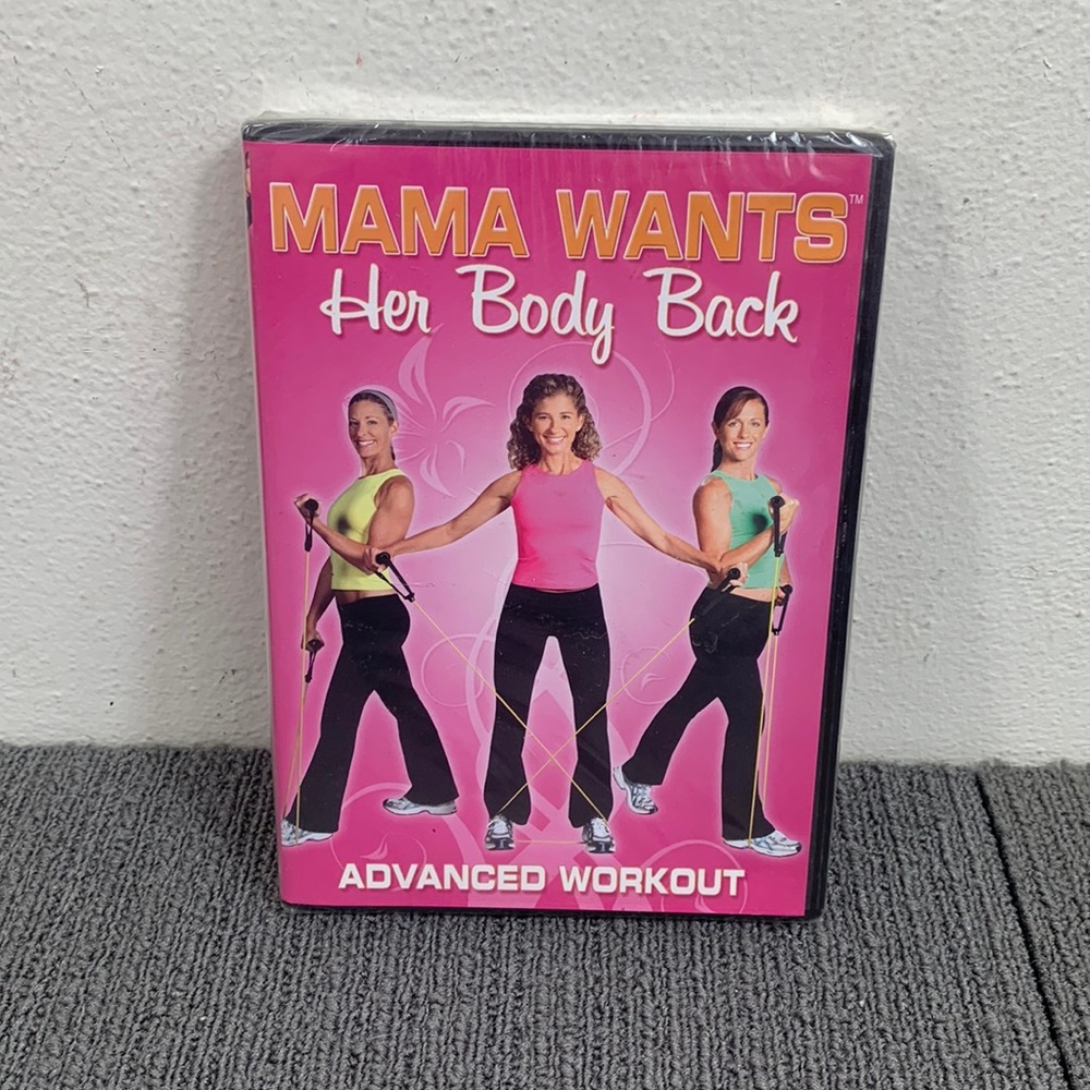 Mama Wants Her Body Back Advanced Workout DVD 2010 Lisa Druxman New Sealed